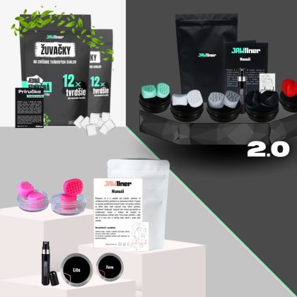 Kompletný balík + Glow-up set + Funkčné ŽUVAČKY