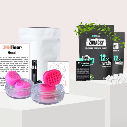 Glow-up set + Funkčné ŽUVAČKY