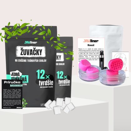 Glow-up set + Funkčné ŽUVAČKY