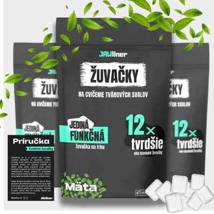 Funkčné ŽUVAČKY - Mäta